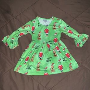 Toddler Grinch Dress